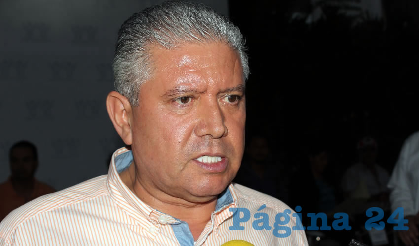 Rogelio Padilla de León, secretario general del Sindicato de Trabajadores del Sector Automotriz (Foto: Eddylberto Luévano Santillán)