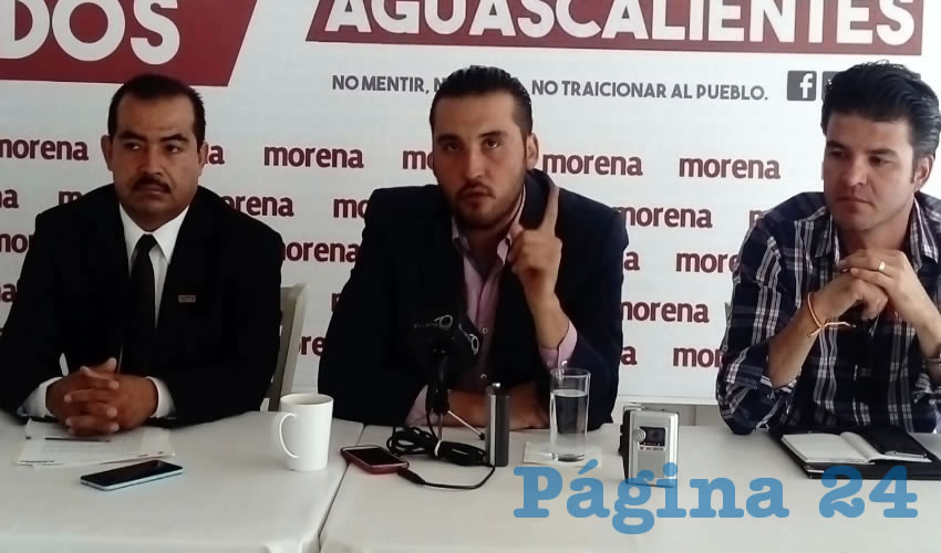 Rueda de prensa de Morena