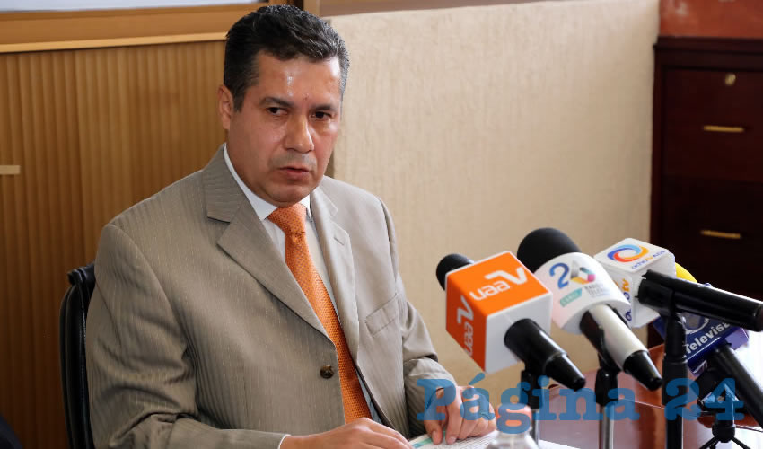 Ren&eacute; Anguiano Mart&iacute;nez, director del ISSEA
