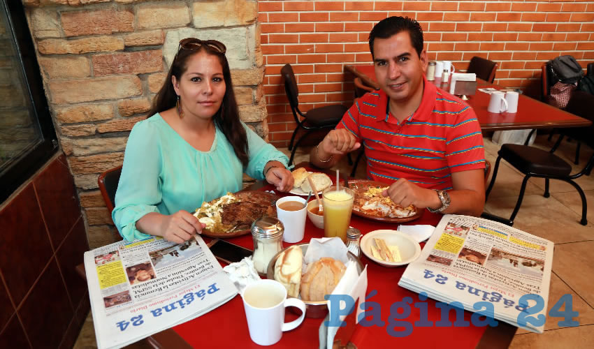 En Las Antorchas compartieron el pan y la sal Margarita Salazar Reyes y Francisco Ramírez Herrera