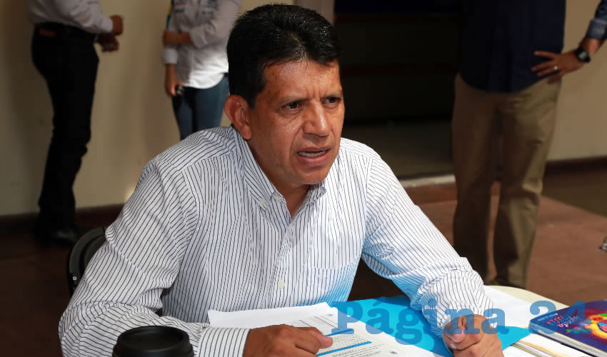 Marco Antonio Licón Dávila, secretario de Obras Públicas del Municipio