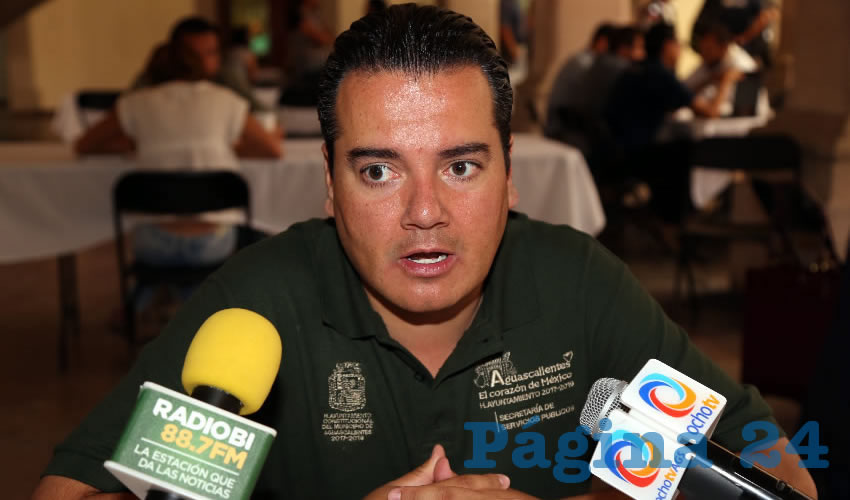Héctor Eduardo Anaya Pérez, secretario de Servicios Públicos del Municipio