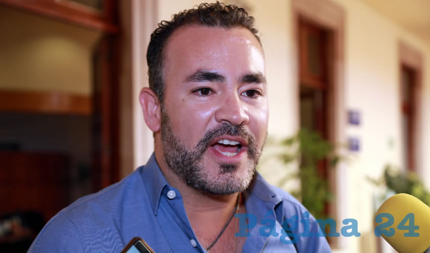 Mauricio González López, regidor capitalino (Foto: Eddylberto Luévano Santillán)