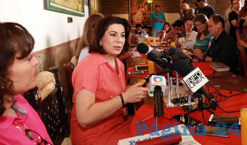 Lorena Mart&iacute;nez Rodr&iacute;guez, excandidata del PRI a la Gubernatura (Fotos: Eddylberto Lu&eacute;vano Santill&aacute;n)