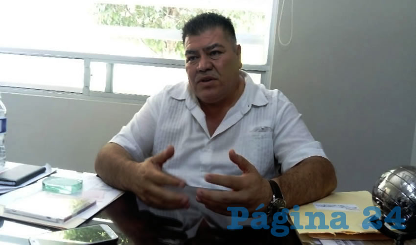 Mario Armando Valdez Herrera, secretario general de la Secci&oacute;n uno del SNTE