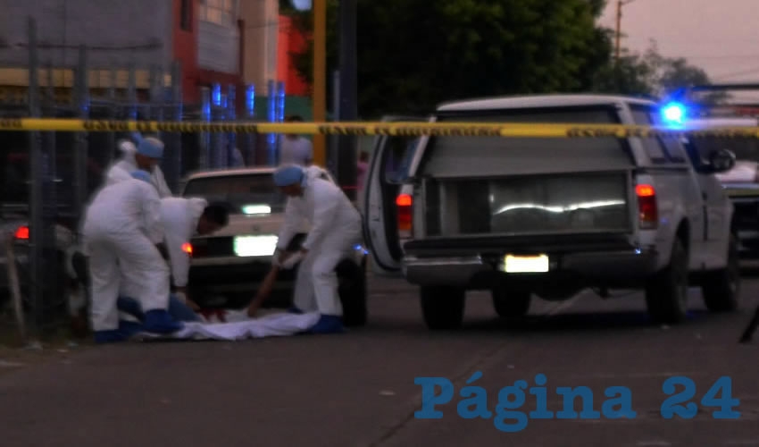 Al término de las diligencias del caso, el cuerpo sin vida fue trasladado al Semefo