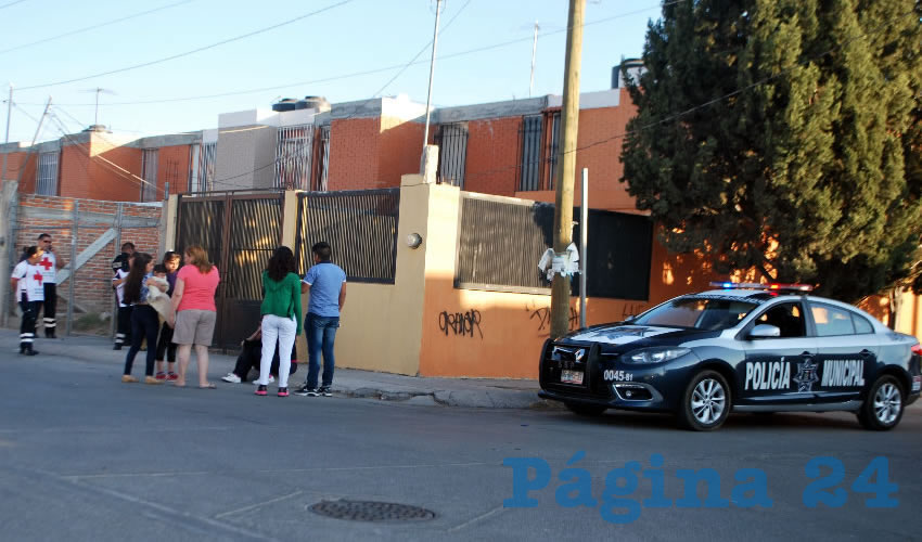 Andrés Soler 301, esquina con Gabilondo Soler, del fraccionamiento Vistas del Sur, el lugar de los hechos