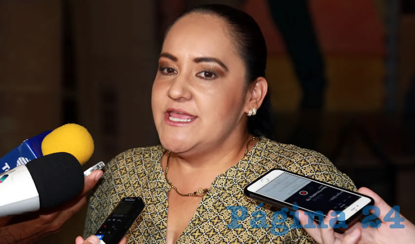 Nidia Acosta Lozano, diputada local (Foto: Eddylberto Lu&eacute;vano Santill&aacute;n)