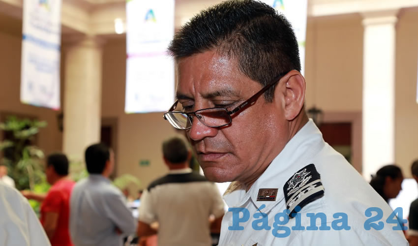 Jos&eacute; H&eacute;ctor Ben&iacute;tez L&oacute;pez, secretario de Seguridad P&uacute;blica Municipal