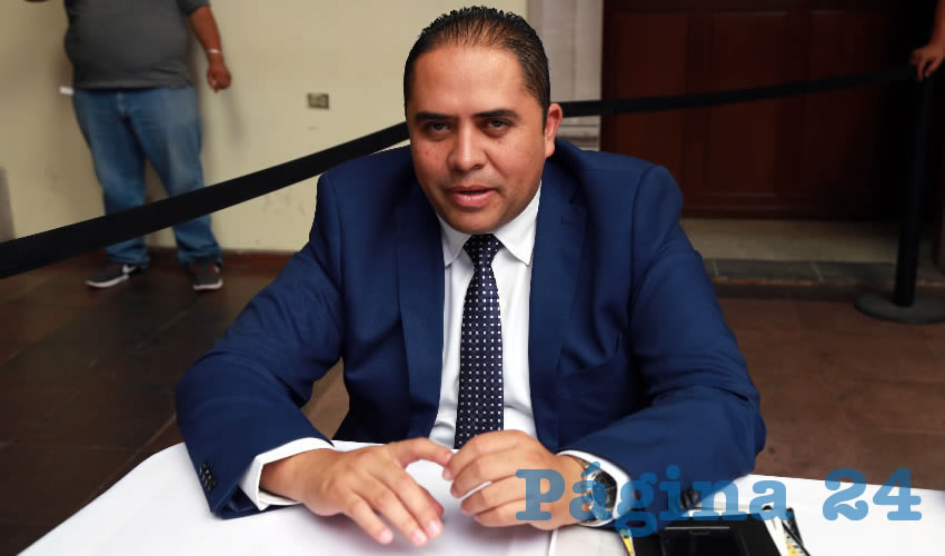 José de Jesús Aranda Ramírez, director de Reglamentos del Municipio (Foto: Eddylberto Luévano Santillán)