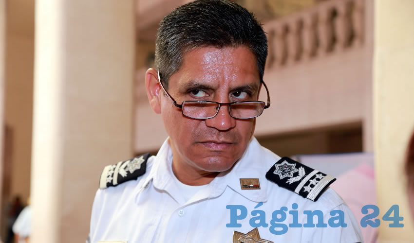 Héctor Benítez López, secretario de Seguridad Pública Municipal