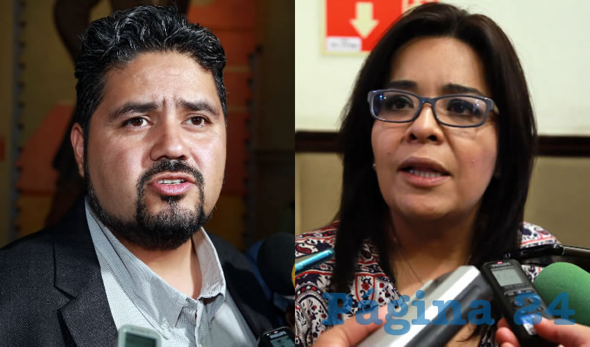Iv&aacute;n Alejandro S&aacute;nchez N&aacute;jera, legislador local | Elsa Amabel Land&iacute;n Olivares, legisladora local