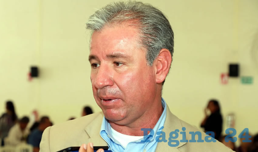 Pedro de la Serna López, presidente del CCEA (Foto: Eddylberto Luévano Santillán)