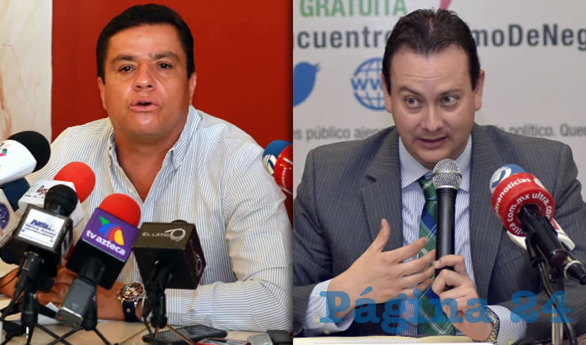 Arturo Fern&aacute;ndez Estrada, diputado local | Ra&uacute;l Landeros Bruni, delegado de la Sagarpa