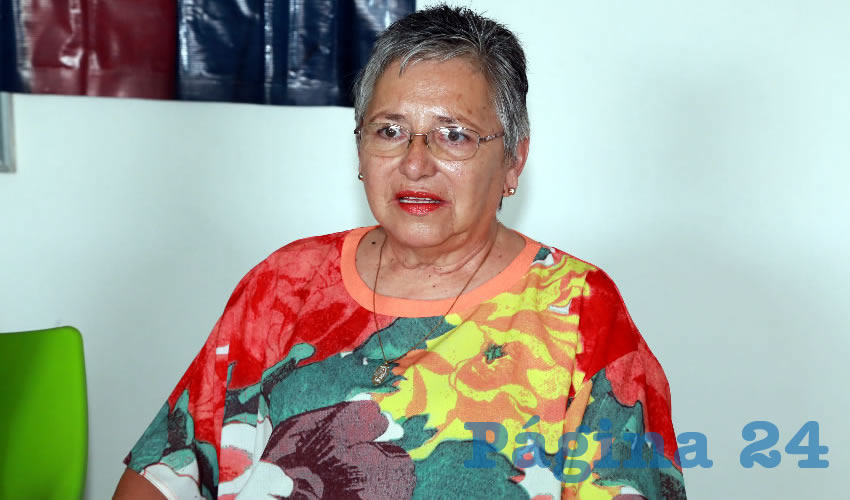 Patricia Quiñones, colaboradora y psicóloga de la Fundación Omacatl AC (Foto: Eddylberto Luévano Santillán)