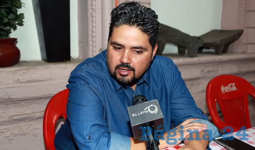 Iván Alejandro Sánchez Nájera, legislador local (Foto: Eddylberto Luévano Santillán)