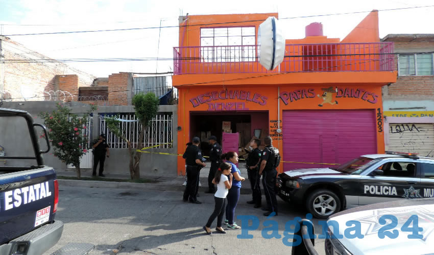 En esta tienda, el moderno Abel, Noé Pérez López, dejó herido de muerte a Dante Pérez López