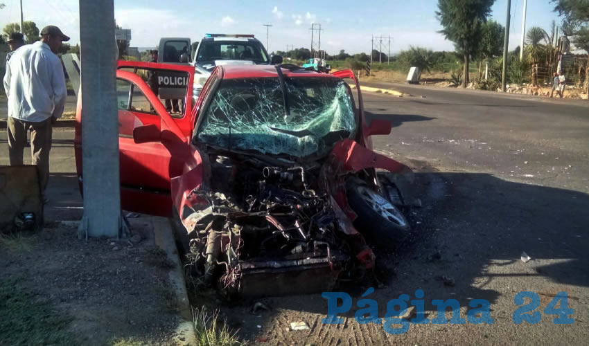 El percance ocurri&oacute; en el cruce de las carreteras 71 y 22, en Rinc&oacute;n de Romos
