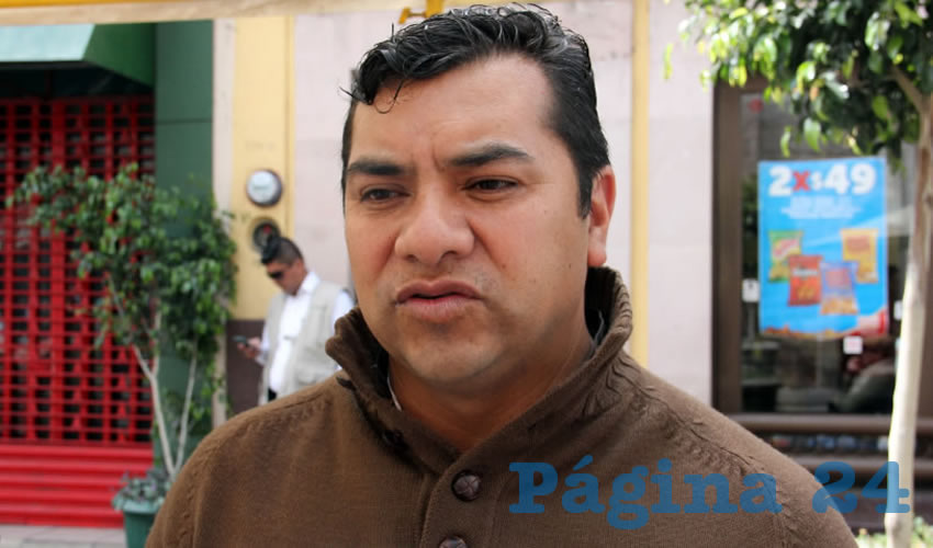 Normando L&oacute;pez Meixueiro, secretario general de la Federaci&oacute;n de Sindicatos de Trabajadores al Servicio del Estado (FSTSE)