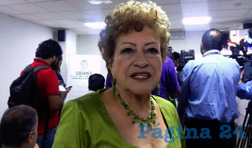 Isaura Rodr&iacute;guez Mu&ntilde;oz, presidenta del Grupo de Enfermos con Problemas Renales AC