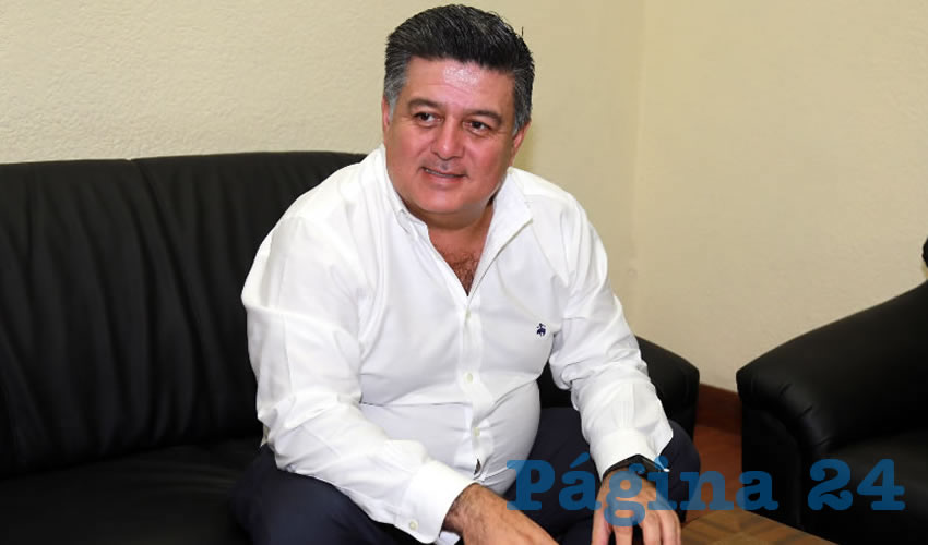 Alfredo Cervantes García, secretario de Finanzas del Municipio (Foto: Eddylberto Luévano Santillán)