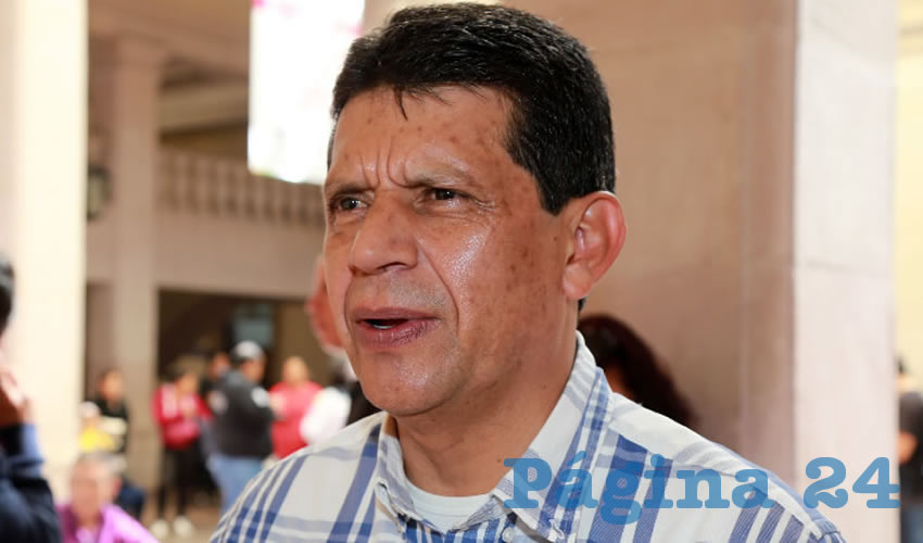 Marco Antonio Licón Dávila, secretario de Obras Públicas del Municipio (Foto: Eddylberto Luévano Santillán)
