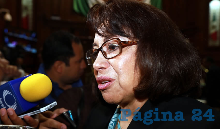 María Estela Cortés Meléndez, legisladora local (Foto: Eddylberto Luévano Santillán)