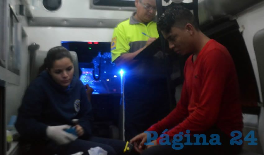 Jos&eacute; El&iacute;as D&iacute;az termin&oacute; el d&iacute;a con el coraz&oacute;n roto, golpeado y sin varias pertenencias