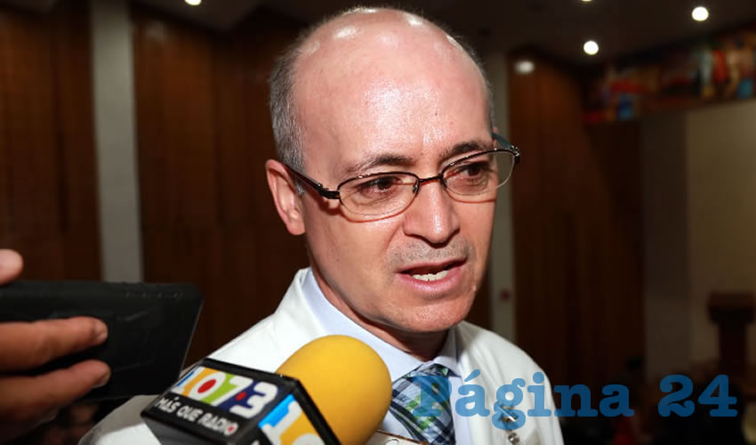 Armando Ram&iacute;rez Loza, director del hospital Hidalgo (Foto: Eddylberto Lu&eacute;vano Santill&aacute;n)