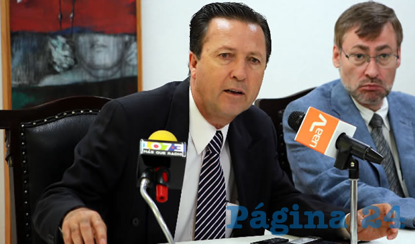 Raúl Silva Perezchica, director general del IEA (Foto: Eddylberto Luévano Santillán)
