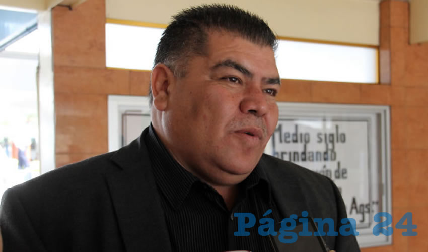 Mario Armando Valdez Herrera, secretario general de la Sección uno del SNTE