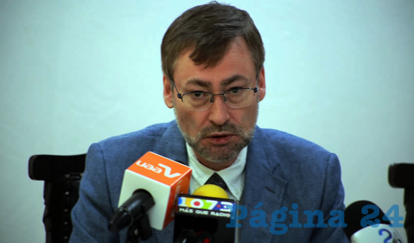 Francisco Javier Avelar Gonz&aacute;lez, rector de la UAA