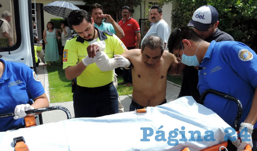 Narciso Méndez fue atendido oportunamente