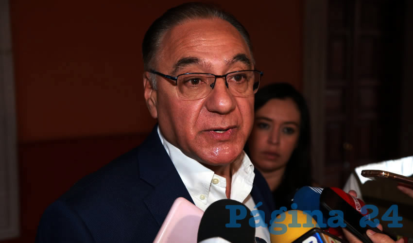 Sergio Alberto Martínez Castuera, titular de la SSPE (Foto: Eddylberto Luévano Santillán)