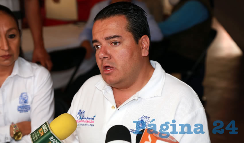 H&eacute;ctor Eduardo Anaya P&eacute;rez, secretario de Servicios P&uacute;blicos del Municipio (Foto: Eddylberto Lu&eacute;vano Santill&aacute;n)