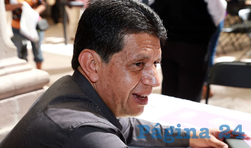 Marco Antonio Licón Dávila, secretario de Obras Públicas del Municipio