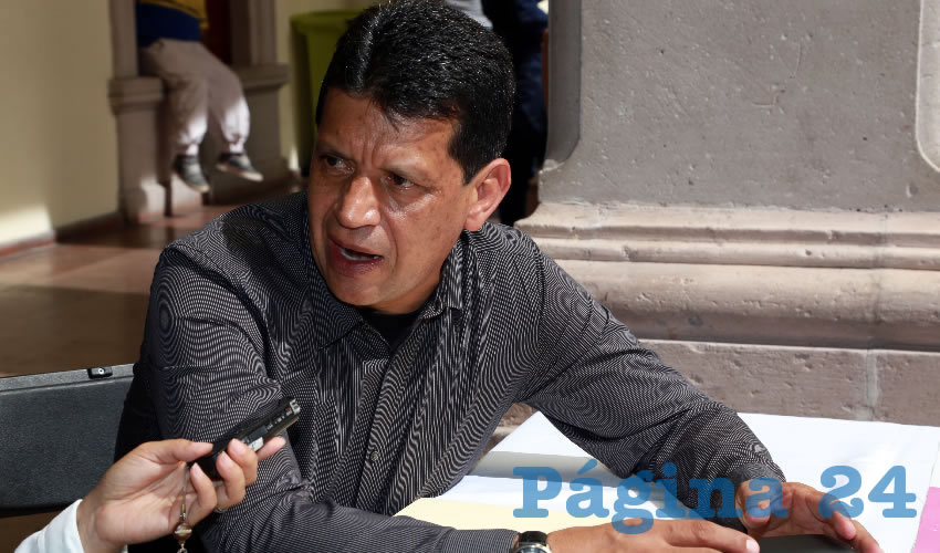 Marco Antonio Licón Dávila, secretario de Obras Públicas
