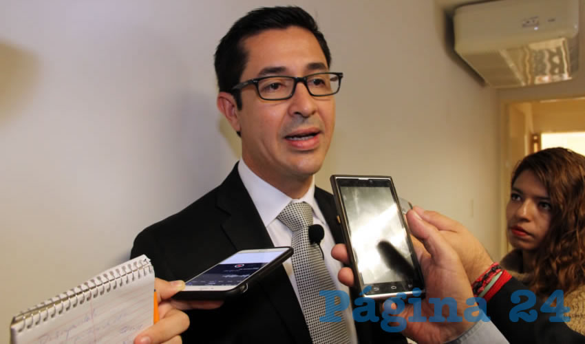 Luis Fernando Landeros Ortiz, consejero presidente del IEE