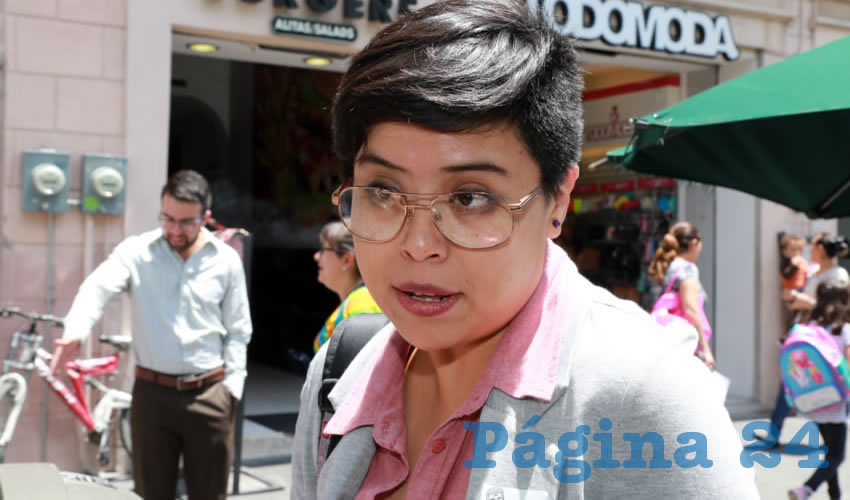 Mariana Ávila Montejano, coordinadora del OVSGA (Foto: Eddylberto Luévano Santillán)