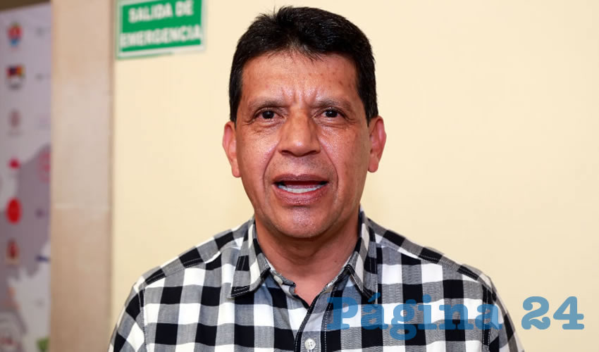 Marco Antonio Lic&oacute;n D&aacute;vila, secretario de Obras P&uacute;blicas del Municipio