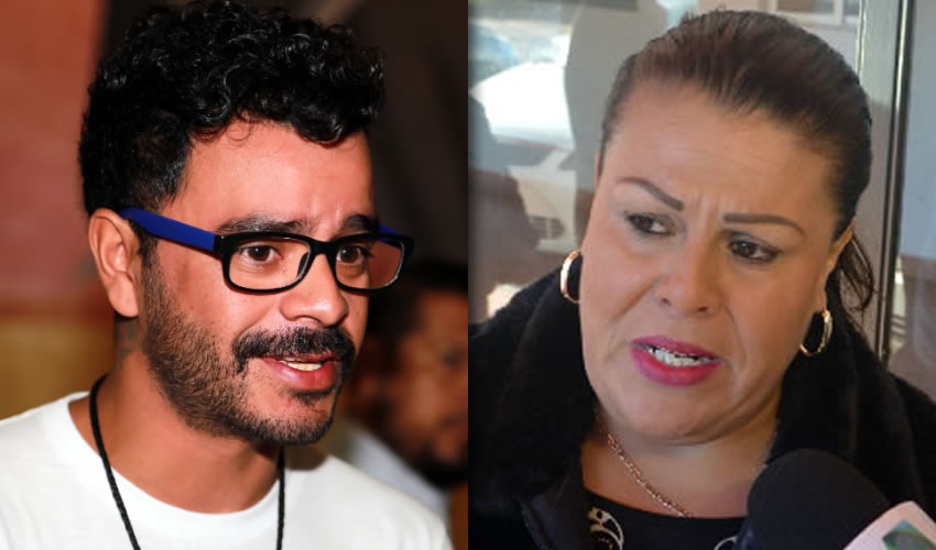 Efraín González Muro, secretario de Diversidad del PRD | Norma Esparza Herrera, presidenta estatal del PRI