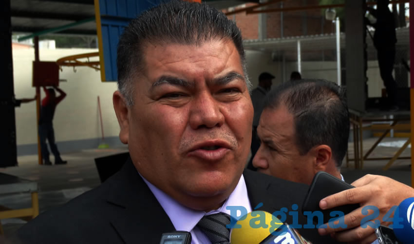 Mario Armando Valdez Herrera, secretario general de la Sección uno del SNTE