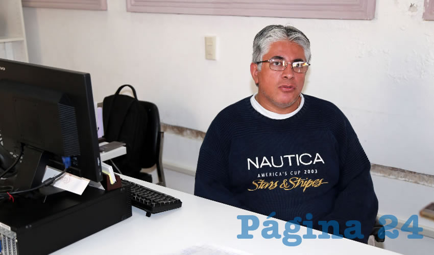 Jorge Villanueva Clavel, arquitecto perito del INAH (Foto: Eddylberto Lu&eacute;vano Santill&aacute;n)