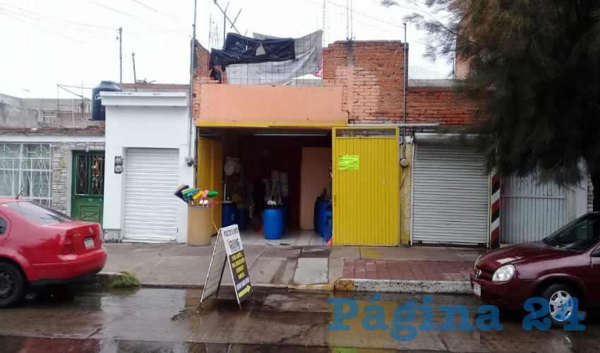 El establecimiento “visitado” por dos hamponcillos