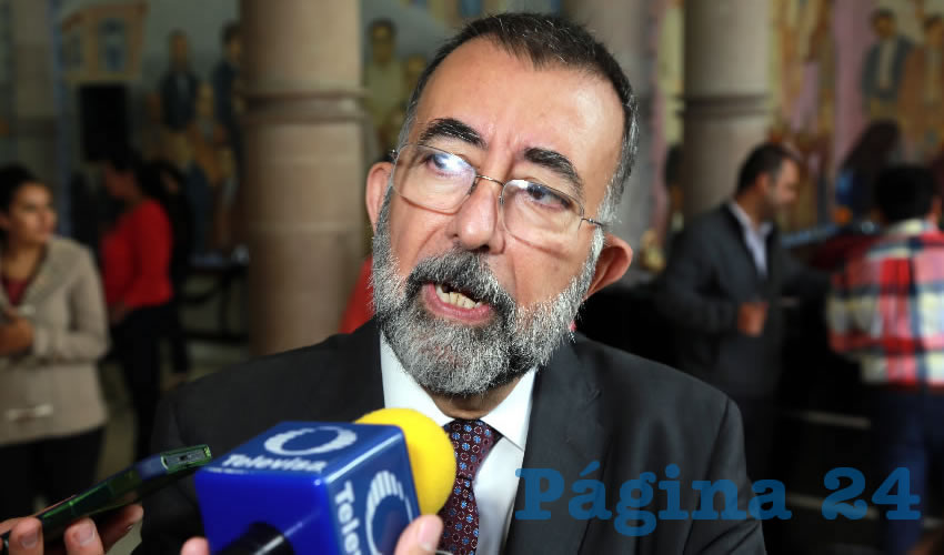 Jes&uacute;s Eduardo Mart&iacute;n J&aacute;uregui, titular de la CEDHA (Foto: Eddylberto Lu&eacute;vano Santill&aacute;n)