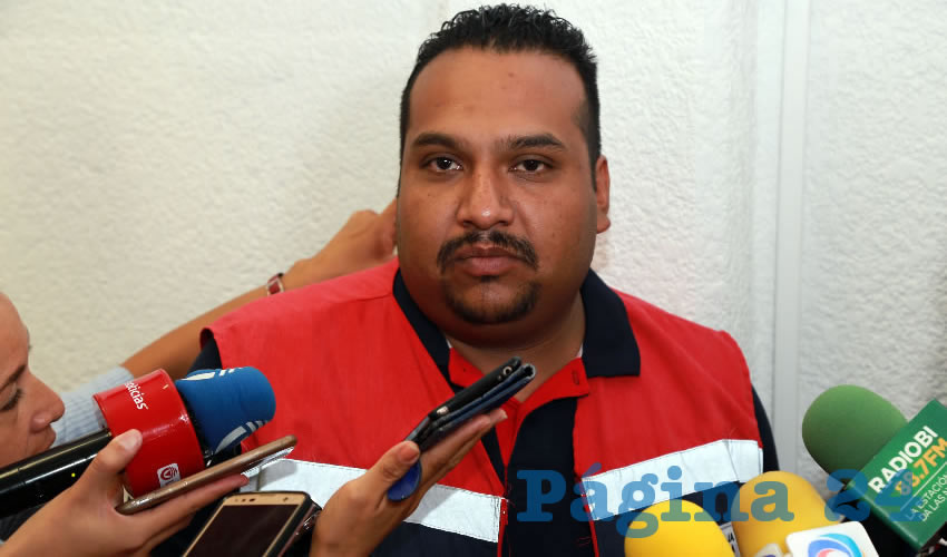 Pedro Ponce Jim&eacute;nez, coordinador estatal de Prevenci&oacute;n de Accidentes de la Cruz Roja (Foto: Eddylberto Lu&eacute;vano Santill&aacute;n)