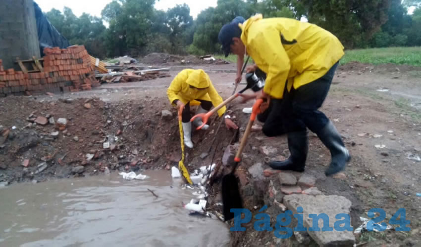 Autoridades actuaron en diversos puntos para evitar mayores afectaciones