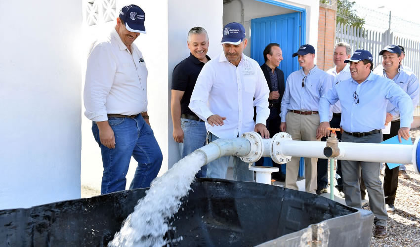 El gobernador Mart&iacute;n Orozco Sandoval entreg&oacute; y supervis&oacute; obras en materia hidr&aacute;ulica en los municipios de Aguascalientes y San Francisco de los Romo