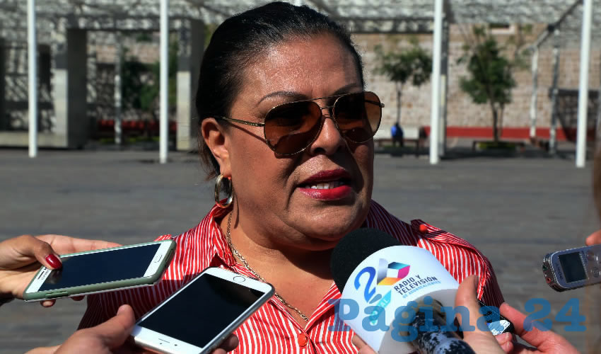 Norma Esparza Herrera, presidenta del PRI