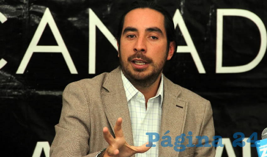 Axel Espinosa Teubel, presidente estatal de Canadevi